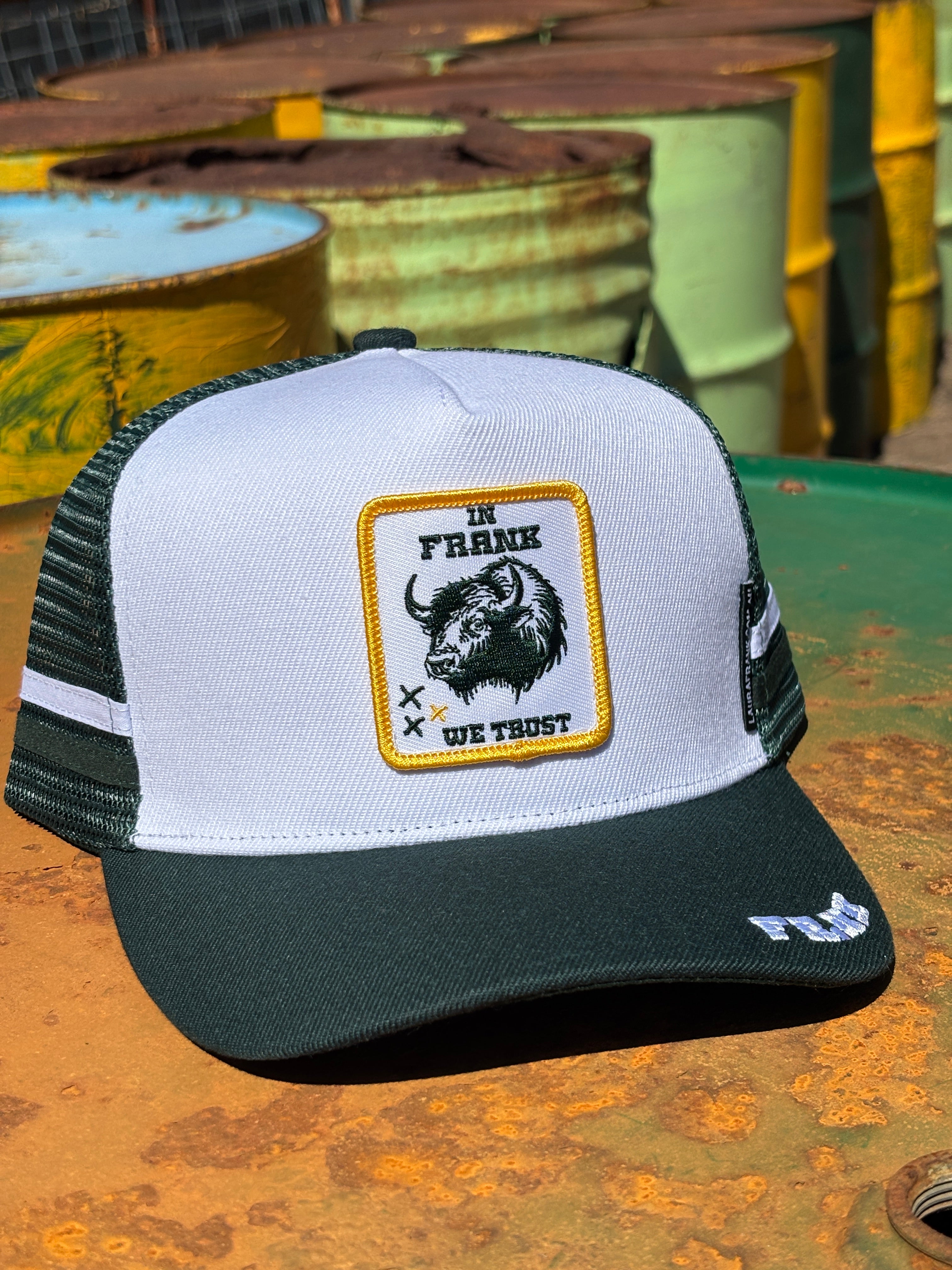 In Frank We Trust Trucker Cap