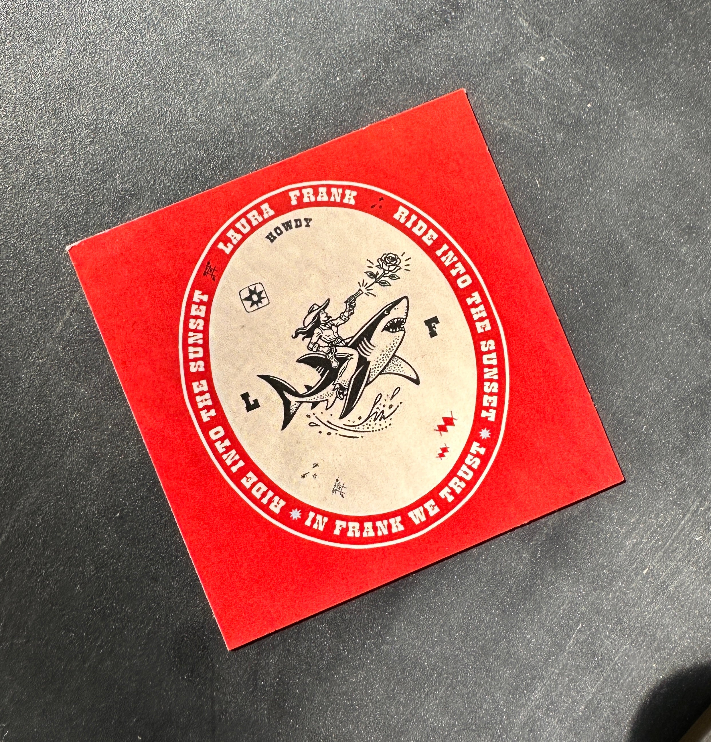 In Frank We Trust — Fridge Magnet