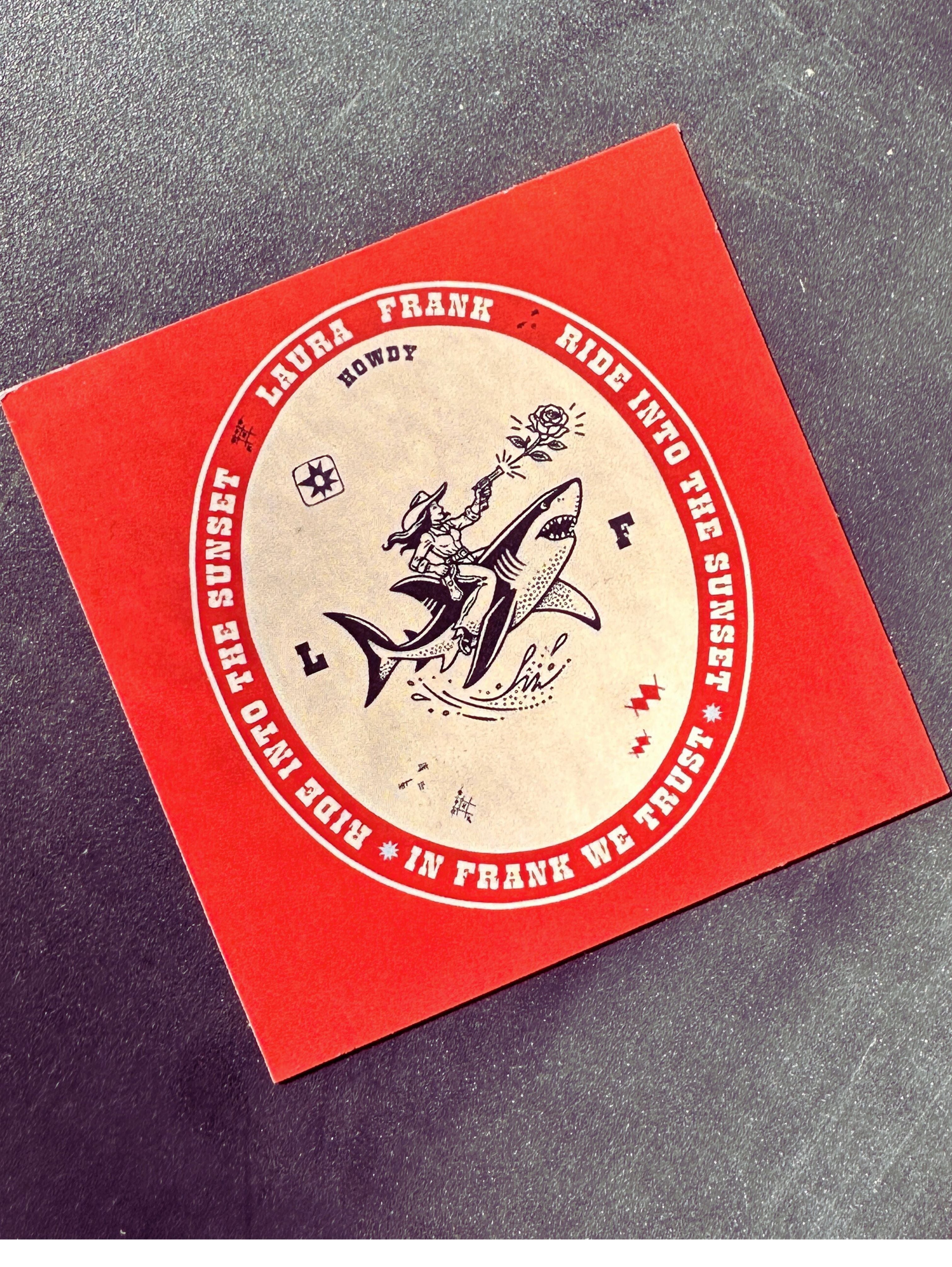 In Frank We Trust — Fridge Magnet